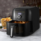 Vevare Air Fryer 8L Oven Digital Touch Oil Free Cooker 1700W - Front View