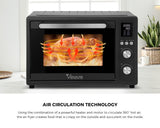 Vevare Air Fryer 32L Oven LCD Display Oil Free Cooker 1700W