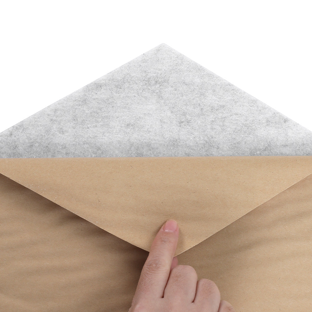 Hexagonal High-Density Acoustic Foam Soundproofing Panels - 12 Pack Grey 35x30x0.9cm