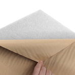 Alpha Acoustic Foam 12pcs 35x30x0.9cm Soundproof Absorption Panel Adhesive White