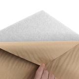 Hexagonal Acoustic Foam Soundproofing Tiles - 12 Pack, 35x30x0.9cm, White - Side View