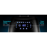 Devanti Air Fryer 8.5L LCD Fryers - 45-Degree Angle