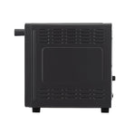 Devanti 32L black air fryer oven with LCD touch control panel, air fry basket and drip tray