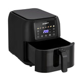 Devanti Air Fryer 8L LCD Fryers - Side View
