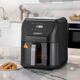 Devanti 5L Touchscreen Air Fryer with 1500W Power and Automatic Cooking Modes