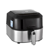 Devanti 5.5L Air Fryer & Grill LCD Fryers 1500W - Side View