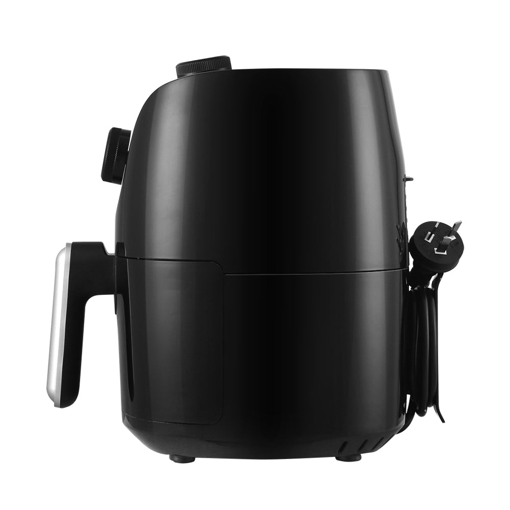 Devanti 2.5L Healthy Air Fryer with Knob Control