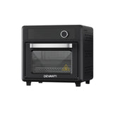 Devanti Air Fryer 20L LCD Fryers Oven - Side View