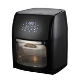 14L Digital Turbo Air Fryer Cooker w/ Rolling Cage/Rotisserie - Front View