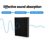 Alpha Acoustic Foam 60pcs 30x30x5cm Sound Absorption Proofing Panel Studio Wedge, image 3