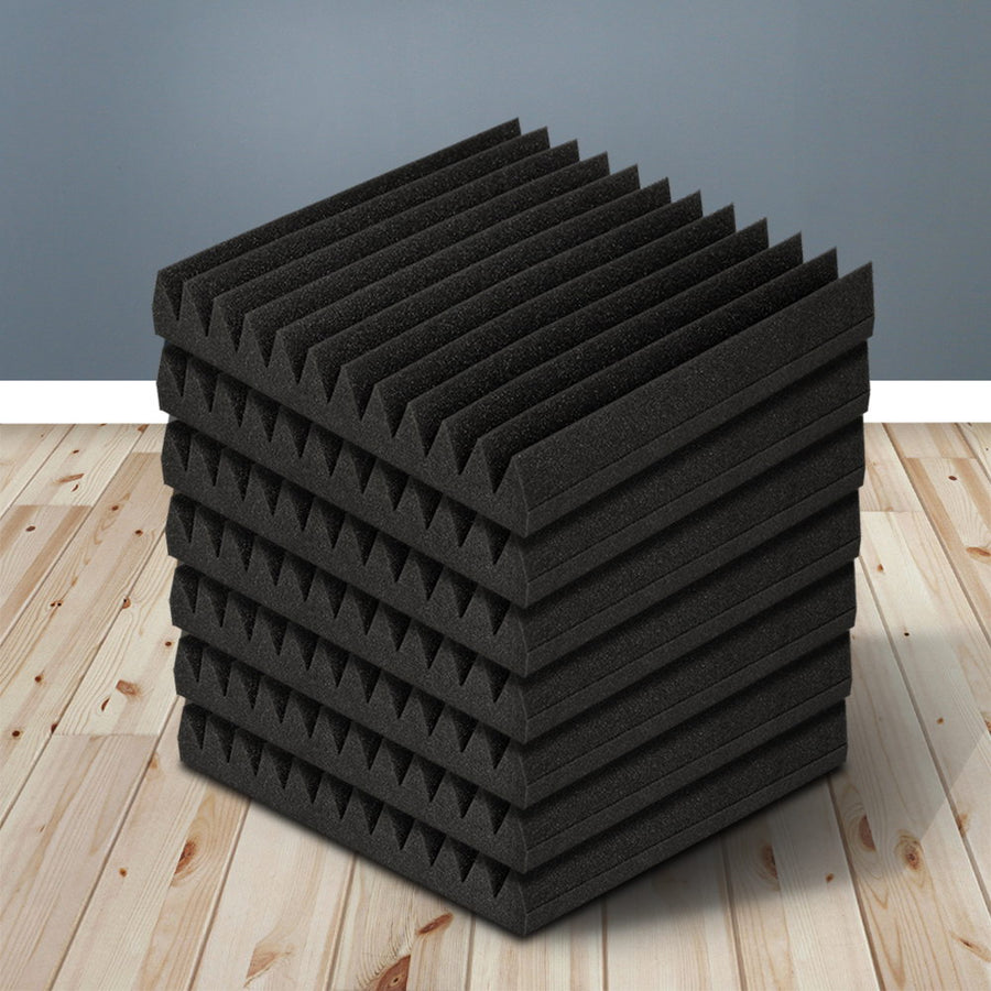 Alpha Acoustic Foam 60pcs 30x30x5cm Sound Absorption Proofing Panel Studio Wedge, image 8