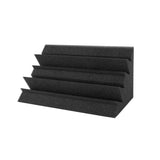 Alpha Acoustic Foam 40pcs Corner Bass Trap Sound Absorption Proofing Treatment - Top-Down View