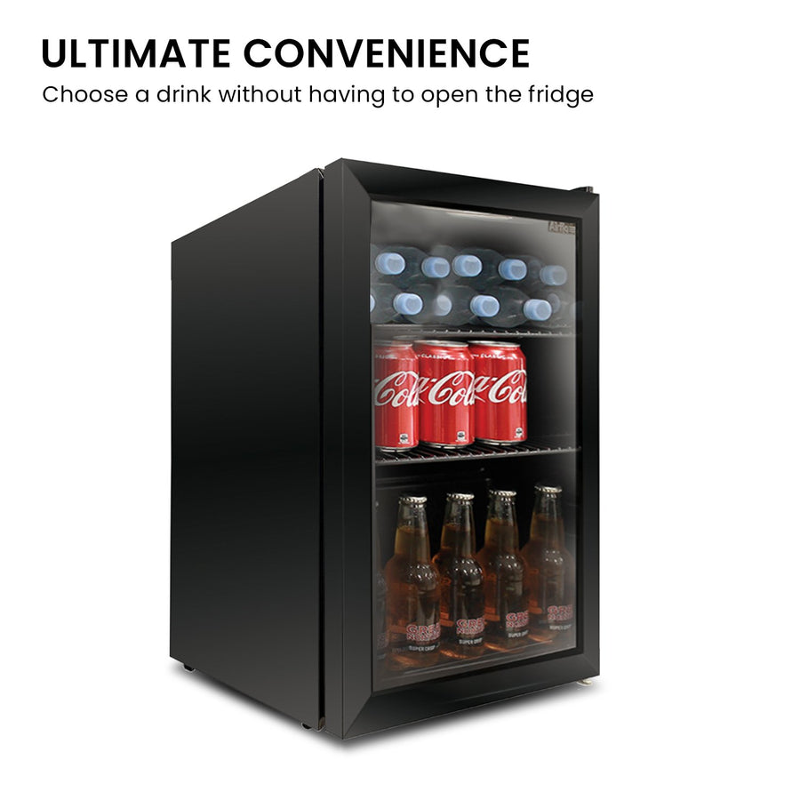 Airflo 70L Glass Door Bar Fridge AFF070