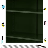 Artiss Buffet Sideboard Metal Cabinet - SWEETHEART Green - Close-Up Angle