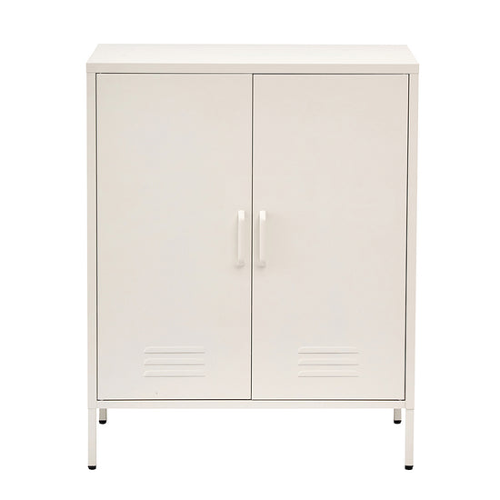 Artiss Buffet Sideboard Metal Cabinet - SWEETHEART White