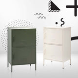 Artiss Buffet Sideboard Metal Cabinet - DOUBLE Green - Extra Image