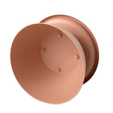 Artiss Coffee Table Round 71CM Plastic Pink - Top-Down View