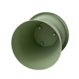 Artiss Coffee Table Round 52CM Plastic Green - Top-Down View