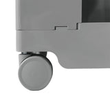 ArtissIn Storage Trolley Bedside Table 5 Tier Cart Boby Replica Grey - Top-Down View