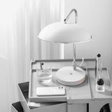 ArtissIn Storage Trolley Bedside Table 5 Tier Cart Boby Replica Grey - Rear View