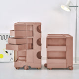 ArtissIn Storage Trolley Bedside Table 5 Tier Cart Boby Replica Pink - Extra Image