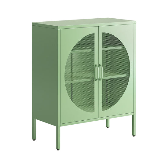 Artiss Buffet Sideboard Metal Cabinet - ELSA Green