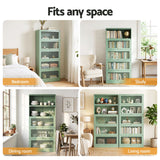 Artiss Buffet Sideboard Metal Cabinet - ELIA Green
