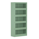 Artiss Buffet Sideboard Metal Cabinet - ELIA Green - Side View