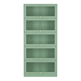 Artiss Buffet Sideboard Metal Cabinet - ELIA Green - 45-Degree Angle