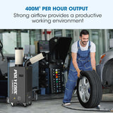POLYCOOL 2.7kW Portable Industrial Spot Cooler - Side View