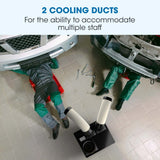 POLYCOOL 4.5kW Portable Industrial Spot Cooler, with Twin Cooling Ducts, 15A Plug - Extra Image
