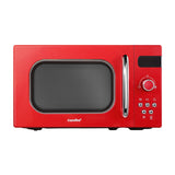 Comfee 20L Microwave Oven 800W Red - Side View
