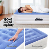 Weisshorn Air Mattress Single Inflatable Bed 46cm Cube Airbed - 45-Degree Angle