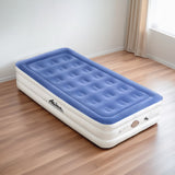 Weisshorn Air Mattress Single Inflatable Bed 46cm Cube Airbed - Close-Up Angle