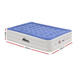 Weisshorn Air Mattress Queen Inflatable Bed 46cm Air bed Cube - Front View