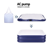Weisshorn Air Mattress King Inflatable Bed Air bed 51cm - Rear View