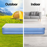 Weisshorn Air Mattress Queen Inflatable Bed 41cm Air bed - Top-Down View