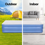 Weisshorn Air Mattress Queen Inflatable Bed 50cm Air bed - Top-Down View
