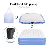 Weisshorn Air Mattress Queen Inflatable Bed 50cm Air bed - Rear View