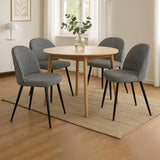 Levede 4x Dining Chairs Kitchen Cafe - Close-Up Angle