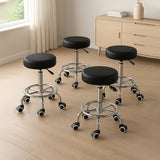 4x Levede Swivel Salon Barstool Hairdressing - Rear View