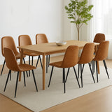 Levede 8x Dining Chairs Kitchen Eames - Close-Up Angle
