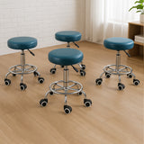 Levede 4x Barstool Swivel Salon Hairdressing - Rear View