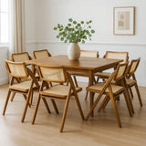Levede 8X Foldable Rattan Dining Chairs-2006732727235252231