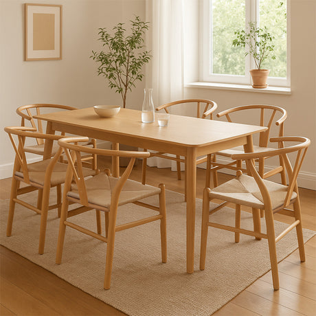 Levede 6x Dining Chairs Wooden Hans-2018816938473558023