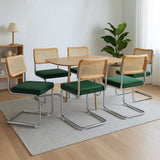 Levede 6xRattan Chair Dining Chairs - Close-Up Angle