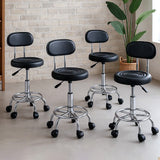 Levede 4x Salon Stool Swivel Bar Stools - Close-Up Angle