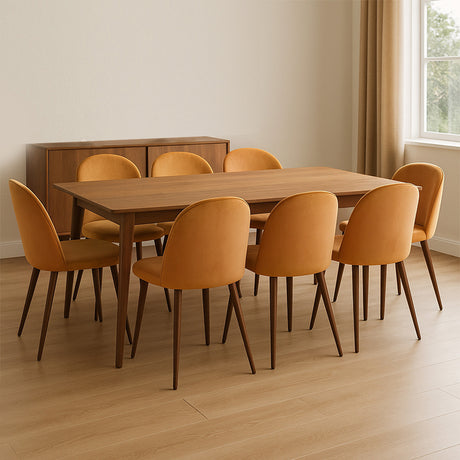 Levede 8x Dining Chairs Seat French-2006733383517999111