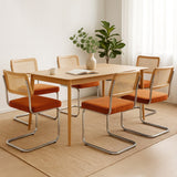 Levede 6xRattan Chair Dining Chairs - Close-Up Angle