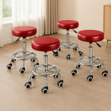 Levede 4x Salon Stool Swivel Barber Stools-2018816853899612167
